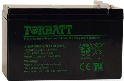 Solarix 12V 7 2AH Lead Acid Rechargeable Battery Nutec