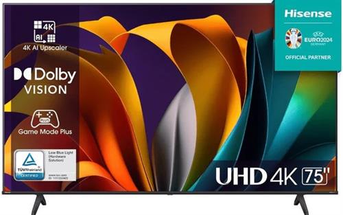 Hisense 75 inch A6N Series Direct LED UHD Smart TV