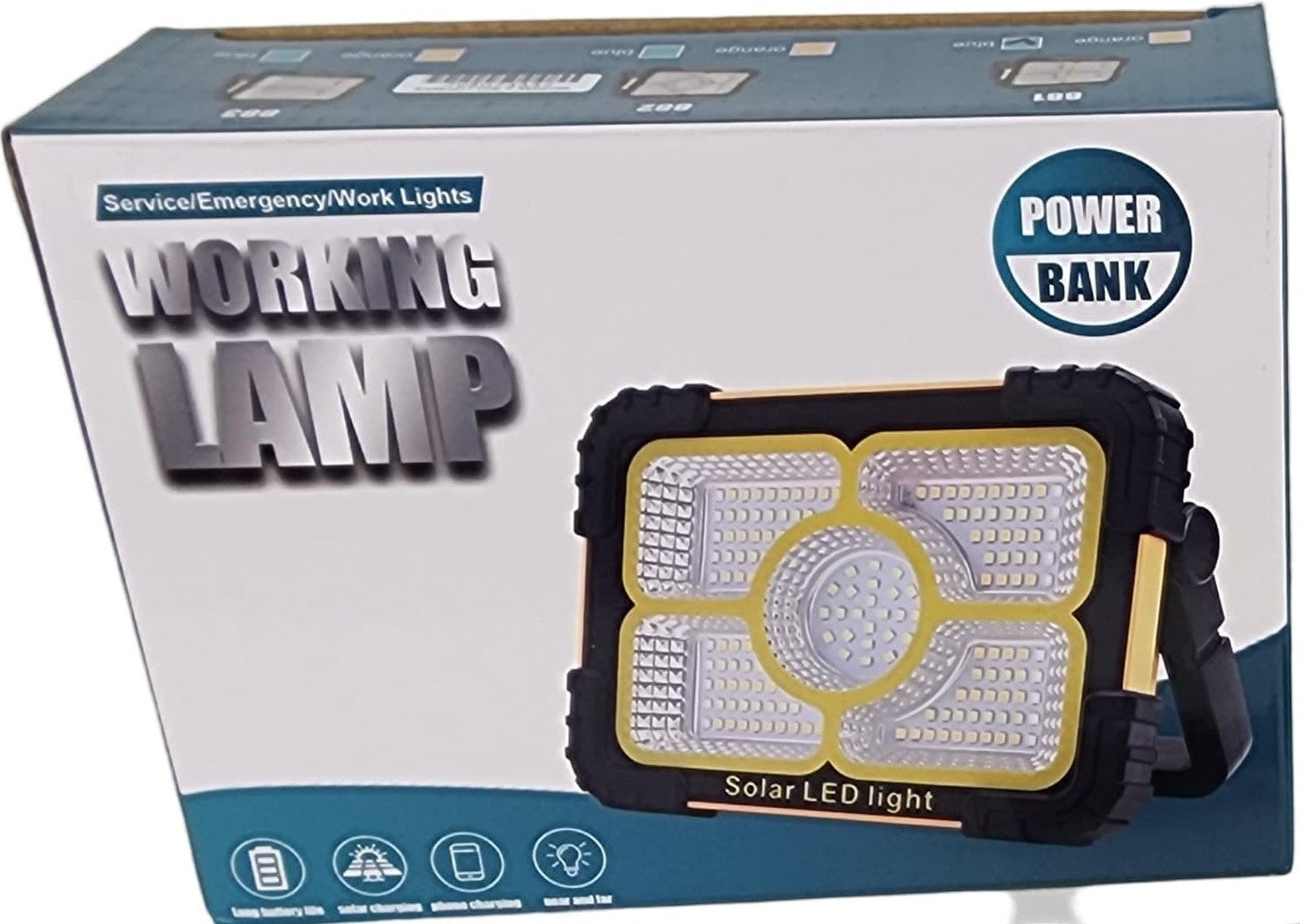 Solarix LED Solar Floodlamp With Power Bank