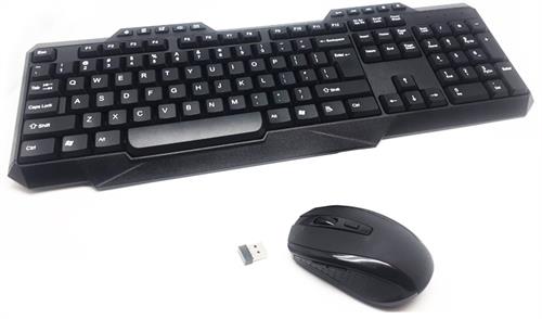UniQue Wireless USB Multimedia Wireless Keyboard and Mouse Combo