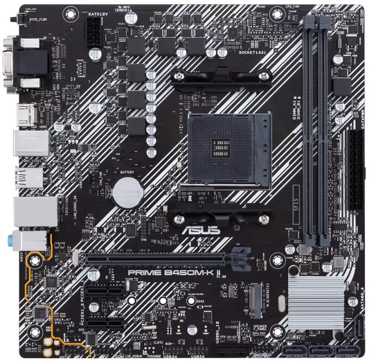 Asus Prime B450M-K II AMD Socket AM4 Micro ATX Motherboad