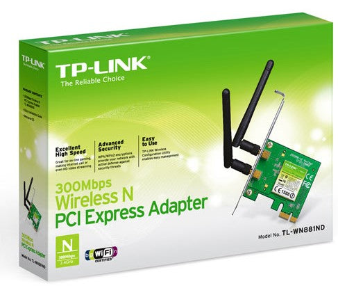 TP link 300MBPS Wireless N PCIE Express Adapter